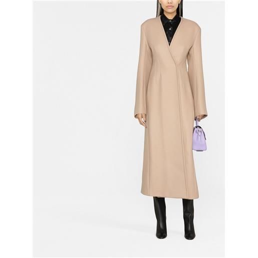 The Attico cappotto lungo dallas - toni neutri