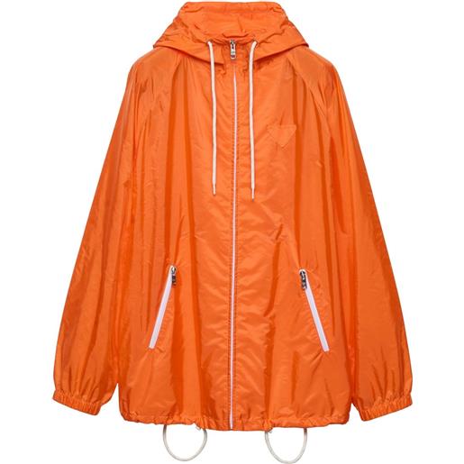 Prada impermeabile re-nylon - arancione