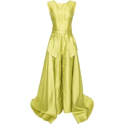 Saiid Kobeisy tuta intera mikado con gonna rimovibile - verde