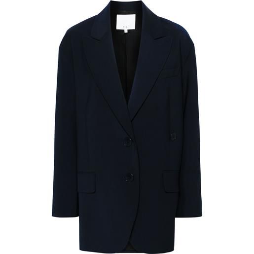 Tibi blazer liam monopetto - blu