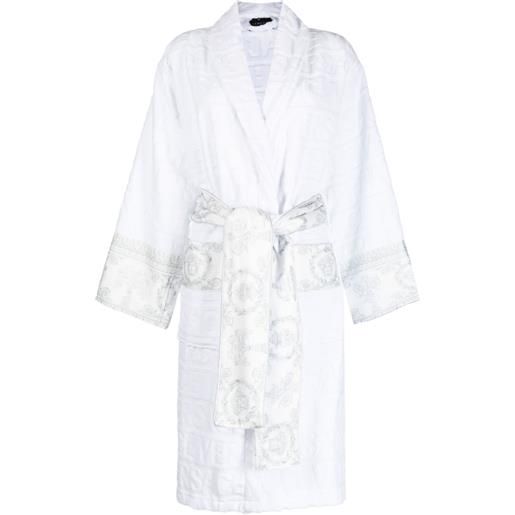 Versace accappatoio i love baroque - bianco