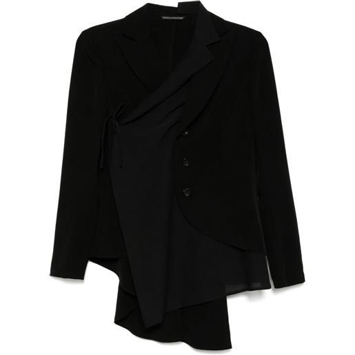 Yohji Yamamoto giacca a portafoglio de chine 2 - nero