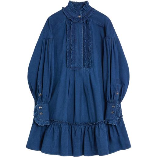 Valentino Garavani abito denim leggero - blu