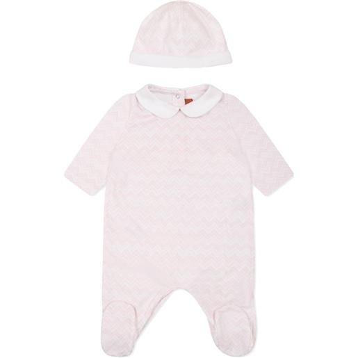 Missoni Kids pigiama in cotone - rosa