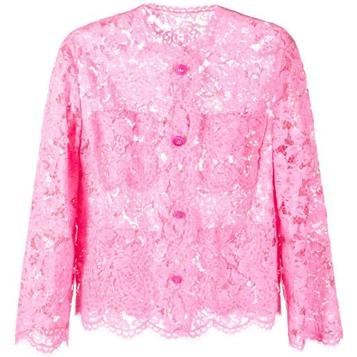 Dolce & Gabbana giacca con bottoni - rosa