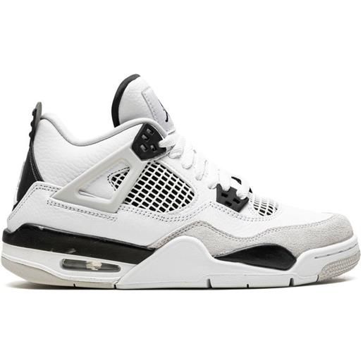 Jordan Kids sneakers air jordan 4 retro military black - bianco