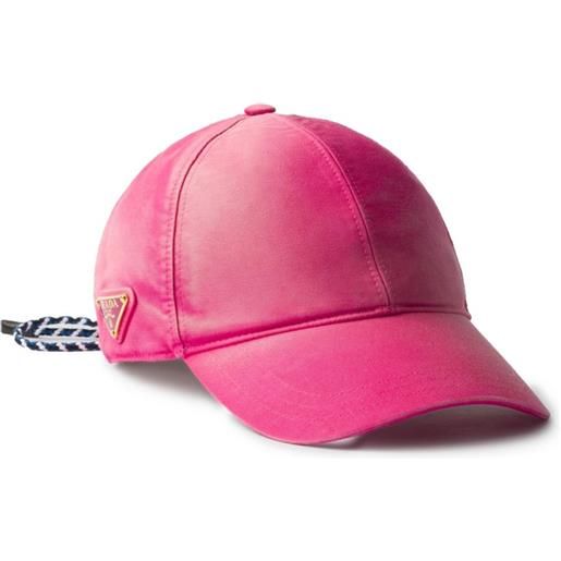 Prada cappello da baseball in cotone - rosa