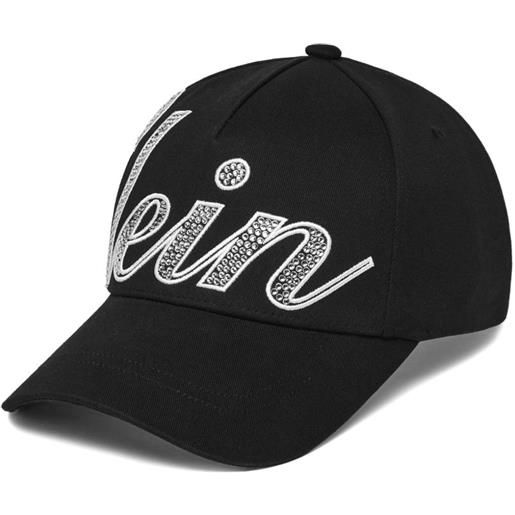 Philipp Plein cappello da baseball con decorazione - nero