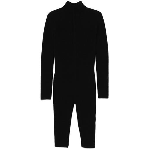 Rick Owens tuta corta headon - nero