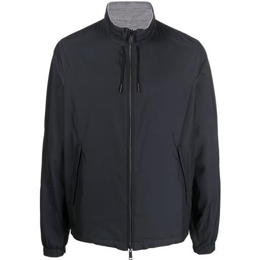 Zegna giacca sportiva reversibile - blu