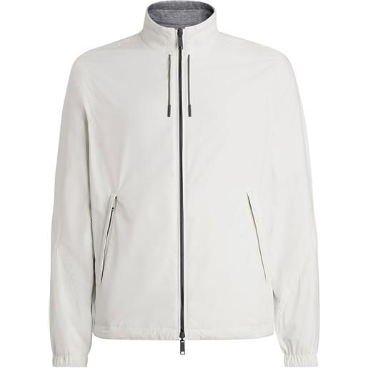 Zegna giacca sportiva reversibile - bianco