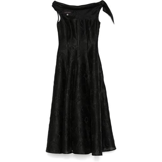 Talbot Runhof abito midi modesta1 - nero