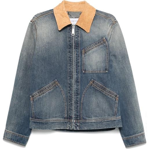 Alexander McQueen giacca denim - blu