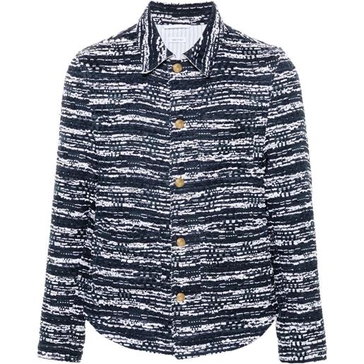 Thom Browne giacca con colletto a punta - blu
