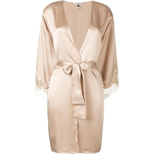 Gilda & Pearl capo stile kimono corto gina - toni neutri