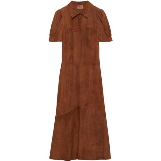 Prada abito midi - marrone