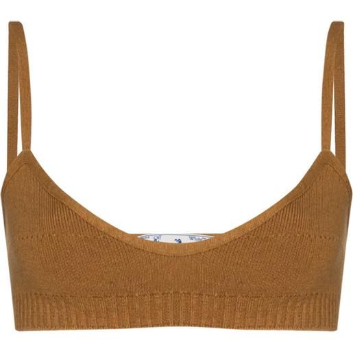 Off-White reggiseno - marrone