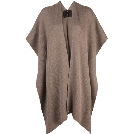 VOZ poncho - marrone