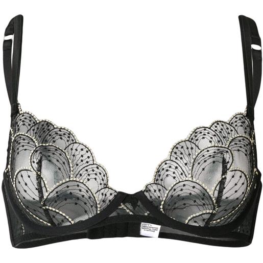 Gilda & Pearl reggiseno age d'or - nero