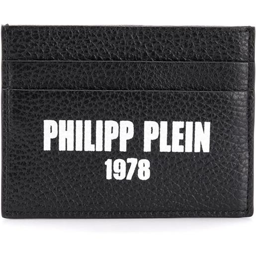 Philipp Plein portacarte con logo - nero