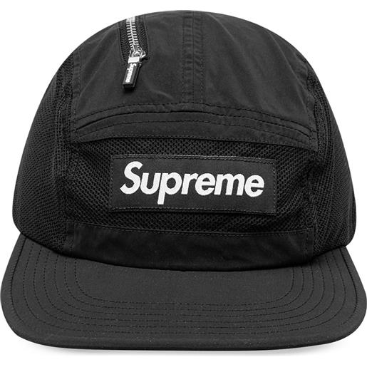 Supreme cappello con zip - nero