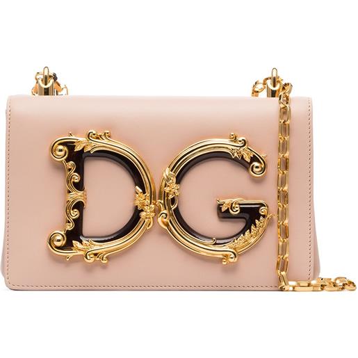 Dolce & Gabbana borsa a spalla dg girls - rosa