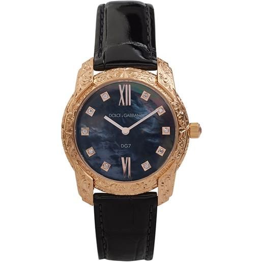 Dolce & Gabbana dg7 gattopardo 40mm - nero