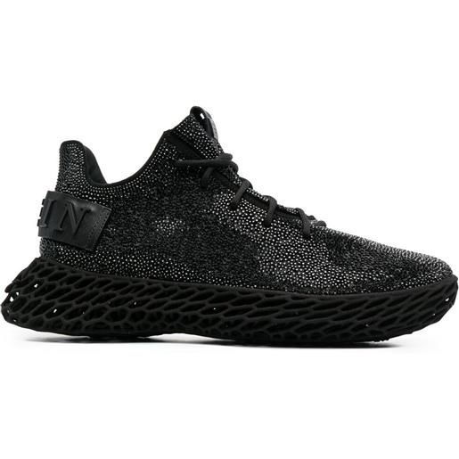 Philipp Plein sneakers skeleton caviar - nero