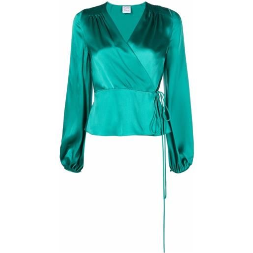 Carine Gilson top pigiama - verde