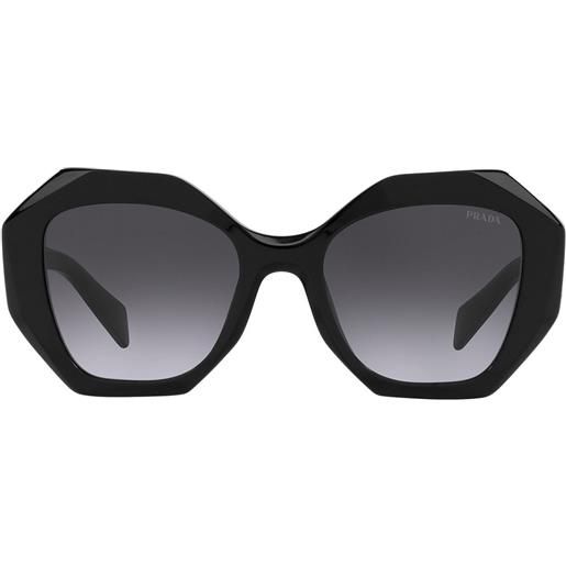 Prada Eyewear occhiali da sole oversize - nero