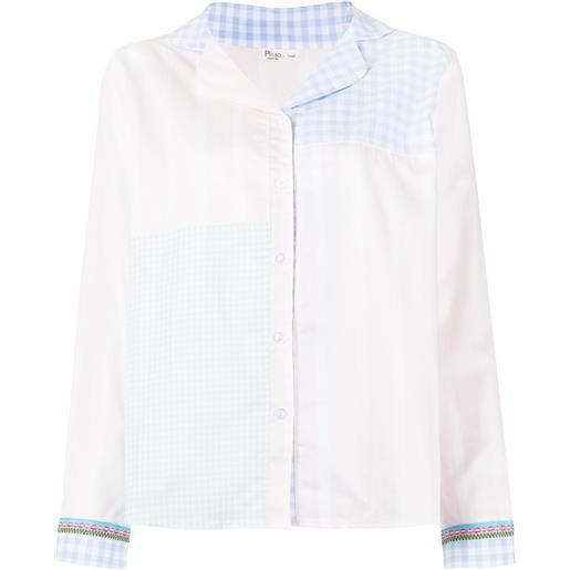 Pitusa top pigiama con stampa play - rosa