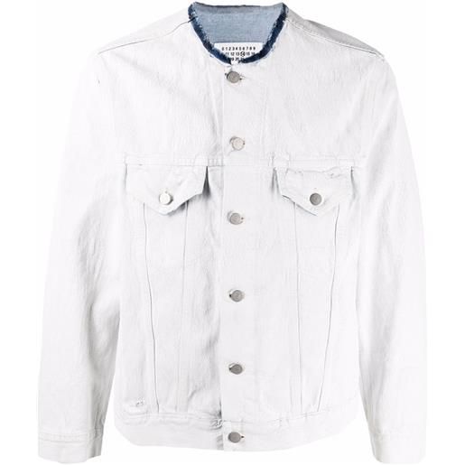 Maison Margiela giacca denim - bianco