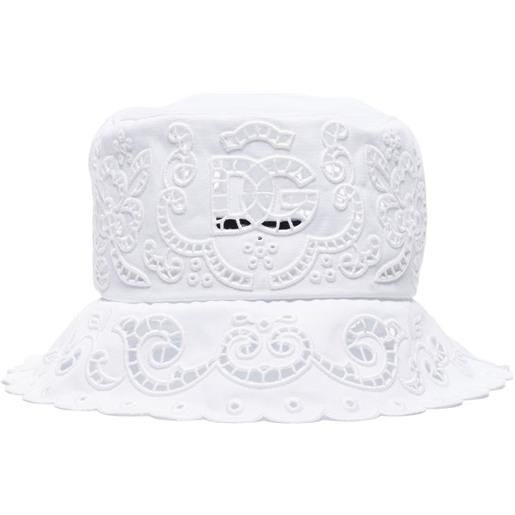 Dolce & Gabbana cappello bucket - bianco
