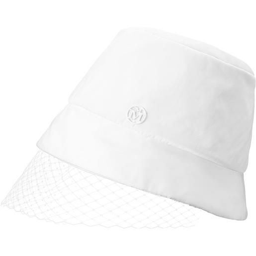 Maison Michel cappello bucket souna - bianco