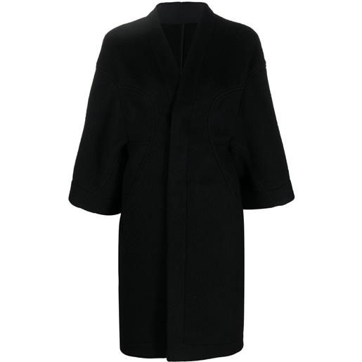 Rick Owens cappotto monopetto - nero