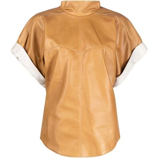 ISABEL MARANT top baiao - marrone