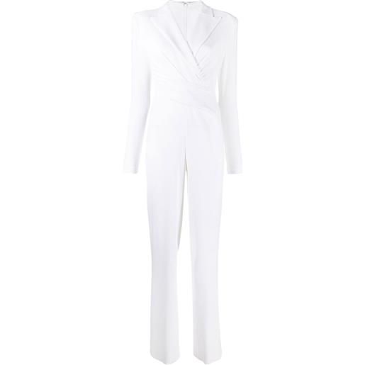 Talbot Runhof tuta intera a portafoglio - nero