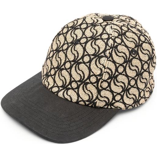 Stella McCartney cappello da baseball s-wave - toni neutri