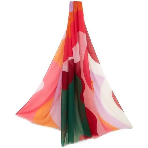 ETRO sciarpa con stampa - rosso