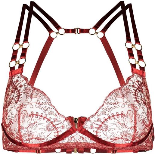 Bordelle reggiseno cymatic con ferretto - rosso