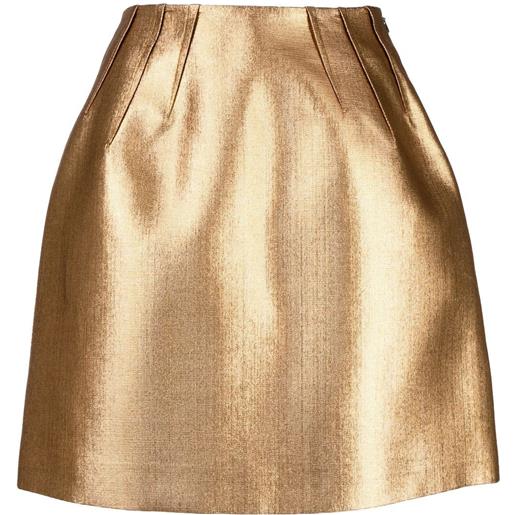 Dice Kayek minigonna lamay - oro