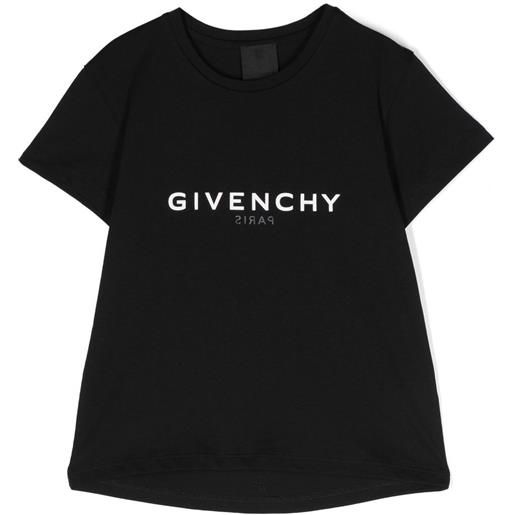 Givenchy Kids t-shirt con stampa - nero