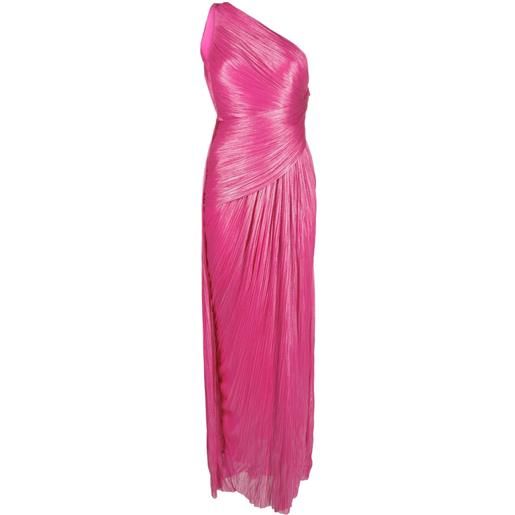 Maria Lucia Hohan abito corto esther monospalla - rosa