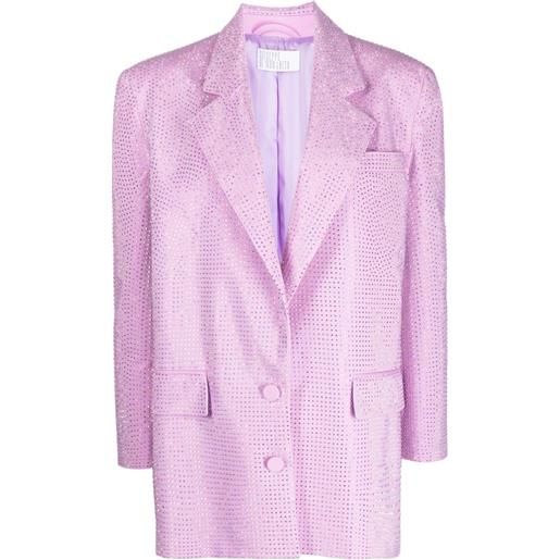 Giuseppe Di Morabito blazer con decorazione di cristalli - rosa