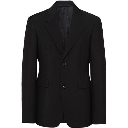 Prada blazer monopetto - nero