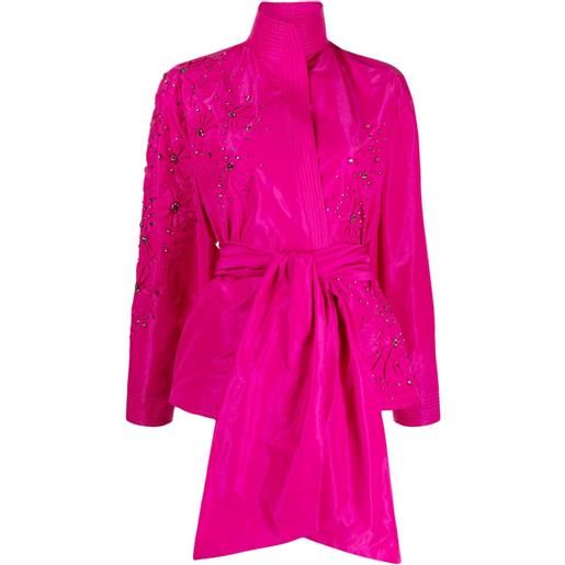 Zuhair Murad giacca con decorazione - viola