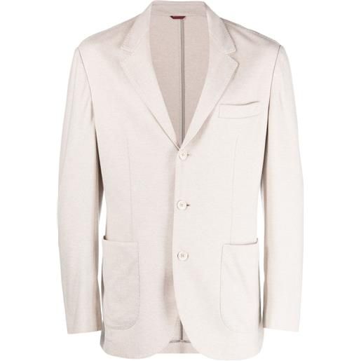 Brunello Cucinelli blazer monopetto - toni neutri
