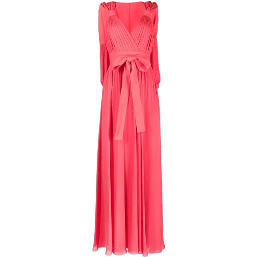 Elie Saab abito da sera con fiocco - rosso