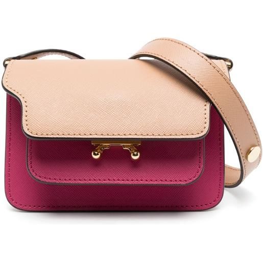 Marni Kids borsa a spalla con design color-block - rosa