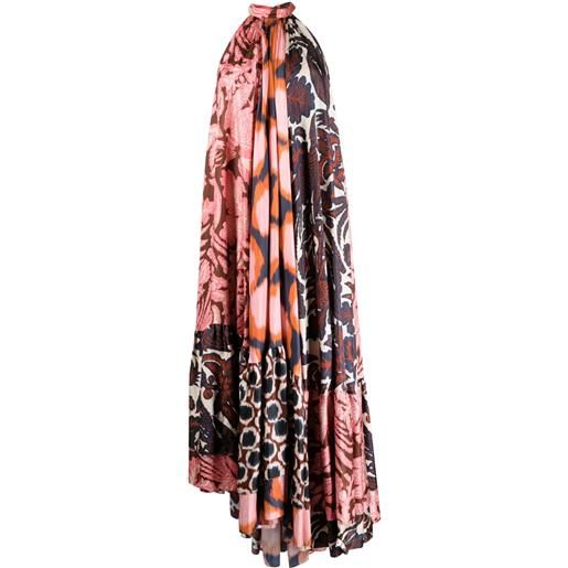 Biyan abito lungo con stampa grafica - multicolore